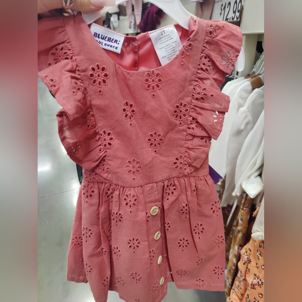 Pink girls dress